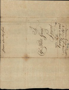 Invoice and letters from Frans. Minot and William Sader, P 2
