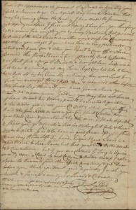Letter to Peter Gwinn Mid-voyage, P 2