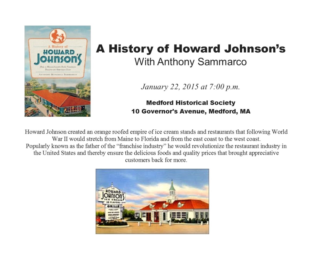hojo Medford Historical Society & Museum